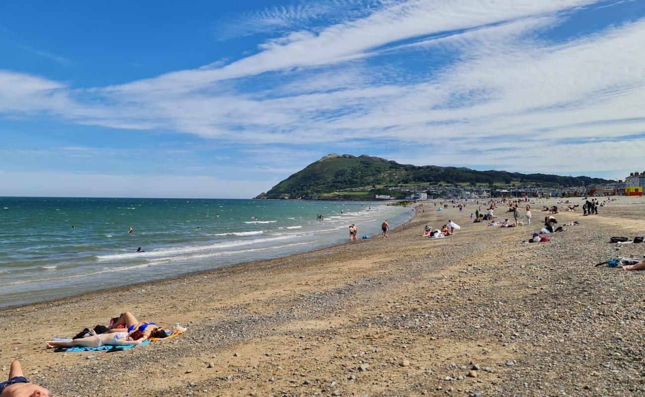 Photo of Bray Strand with gray pebble surface