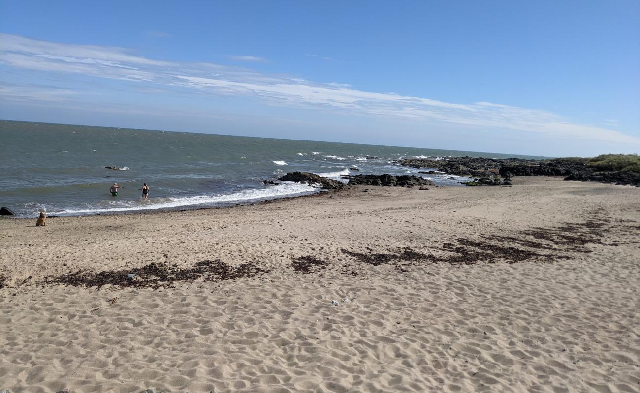 Photo of St.Helens Bay Beach with light sand &  pebble surface