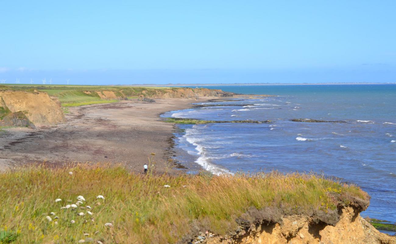 Photo of Blackhall Beach with light sand &  pebble surface