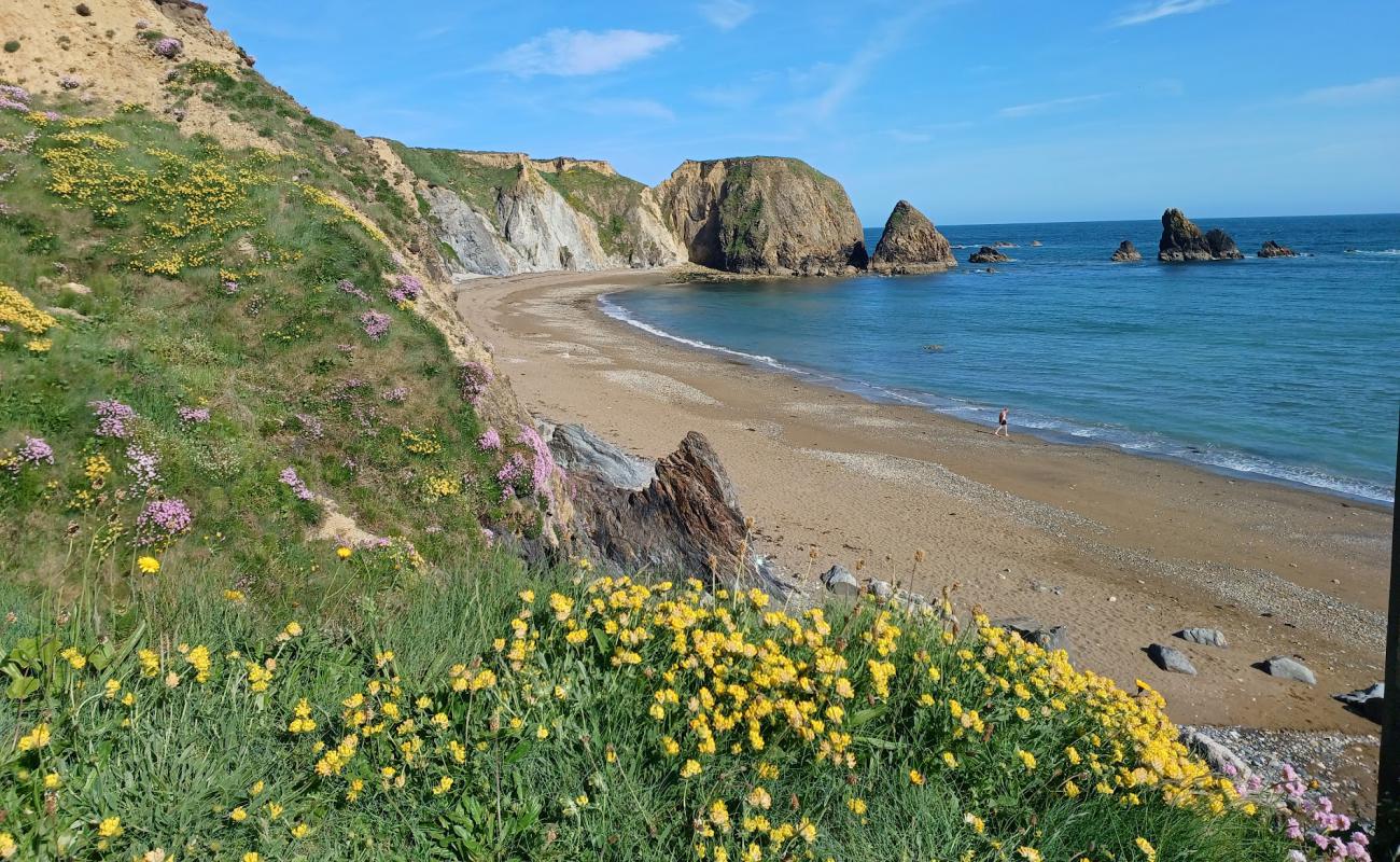 Photo of Benvoy Beach with light sand &  pebble surface