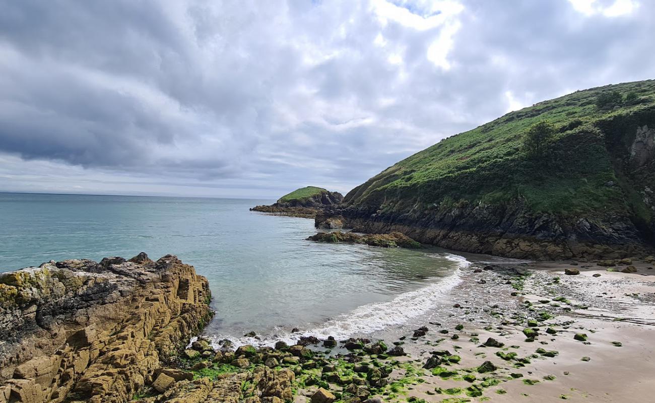 Photo of Helvick Bay Beach with light sand &  pebble surface