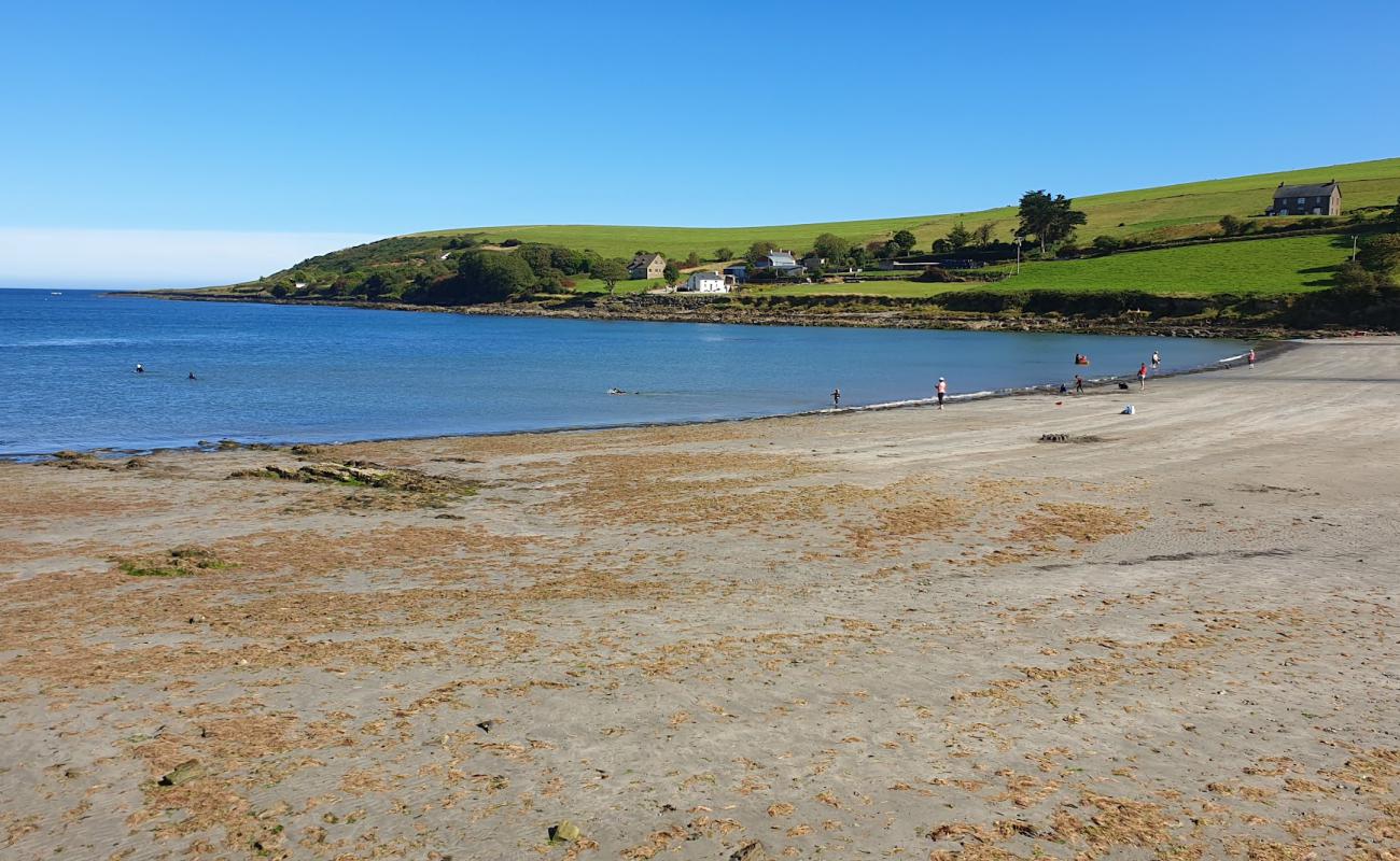 Photo of Blind Strand Beach with gray sand surface