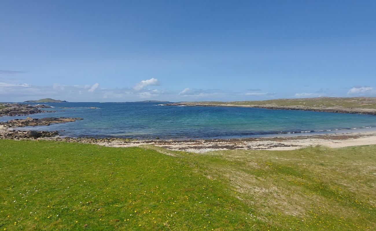 Photo of Omey Beach with bright sand & rocks surface