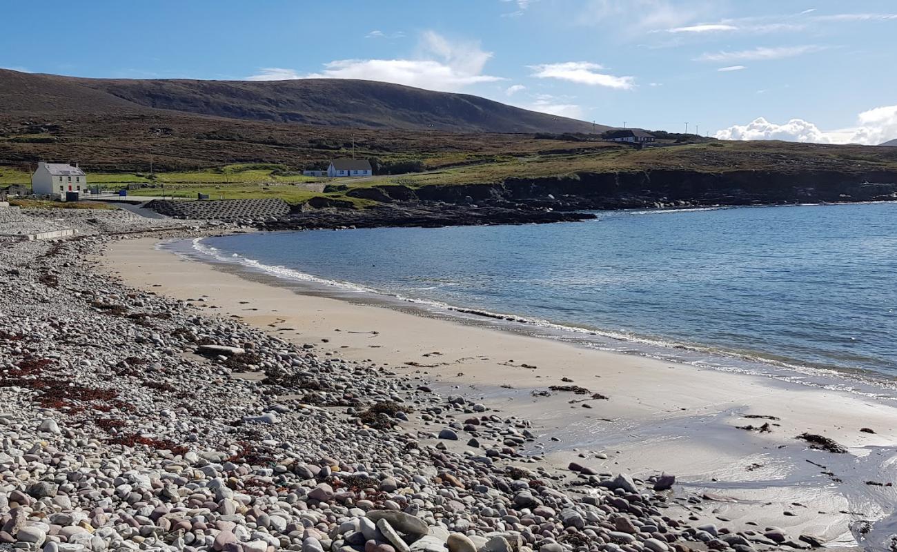 Photo of Dooega Beach with light pebble surface