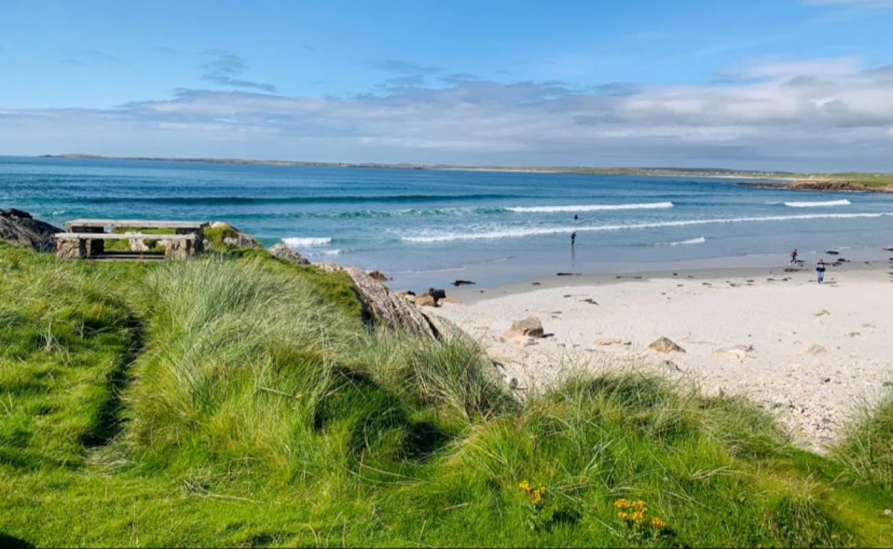 Photo of Belderra Beach with gray sand surface