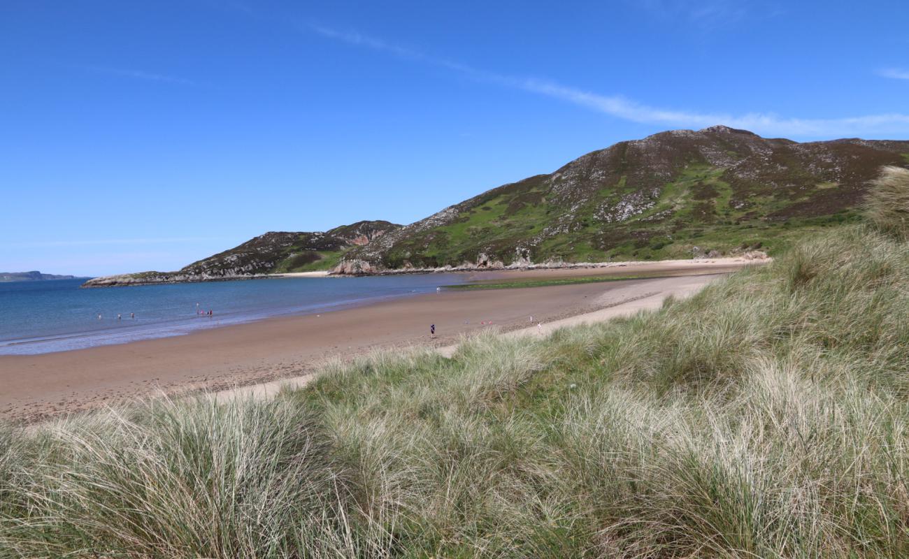 Photo of Buncrana Beach with bright sand surface