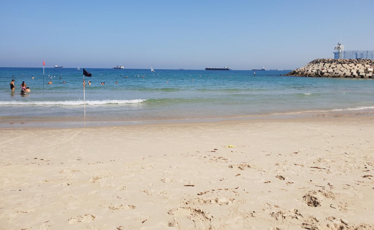 Photo of The Quiet beach with bright sand surface