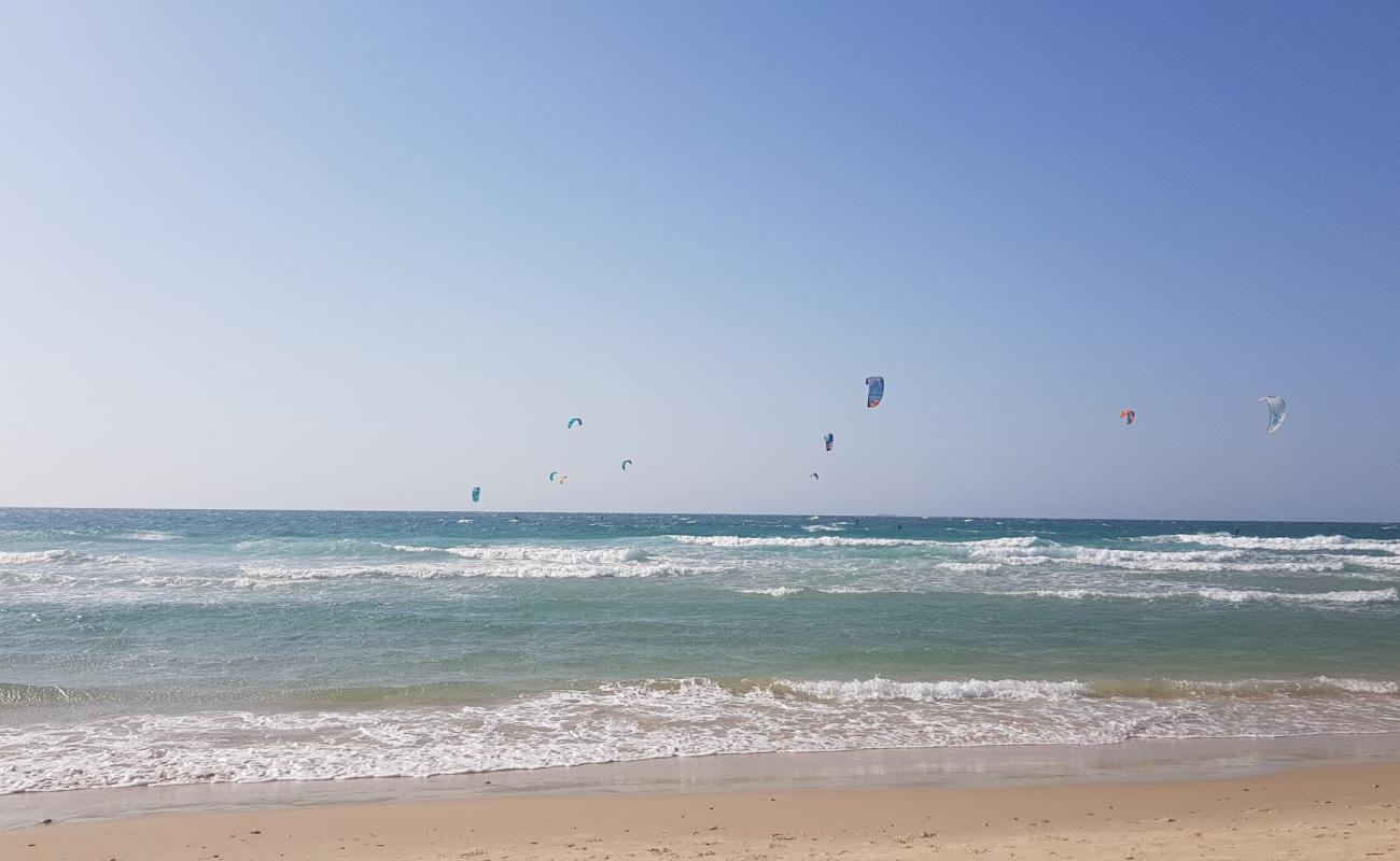 Photo of Beit Yanai beach with bright sand surface