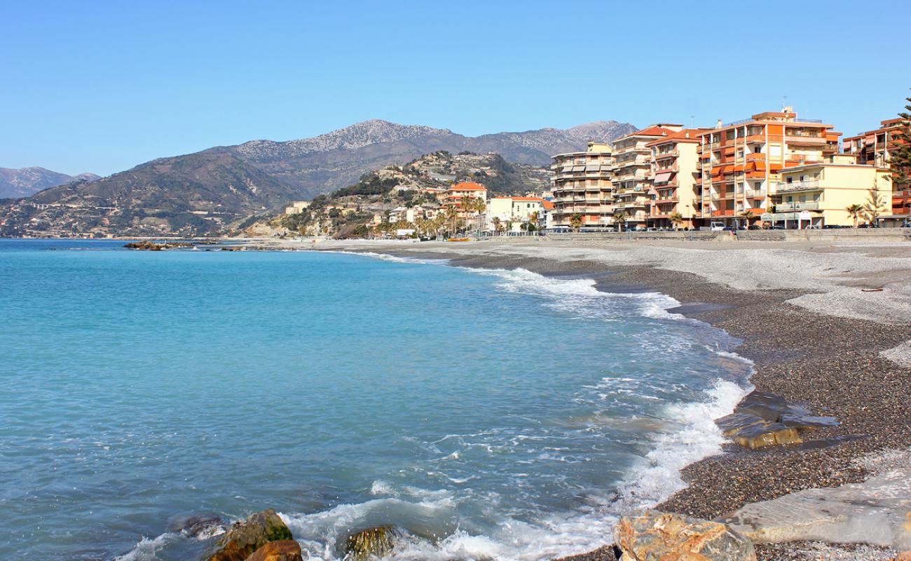 Photo of San Giuseppe beach with gray pebble surface