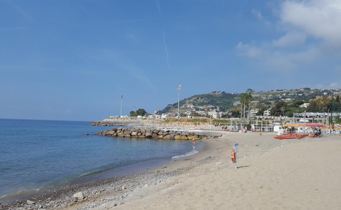 Photo of Capo Nero beach with brown sand surface