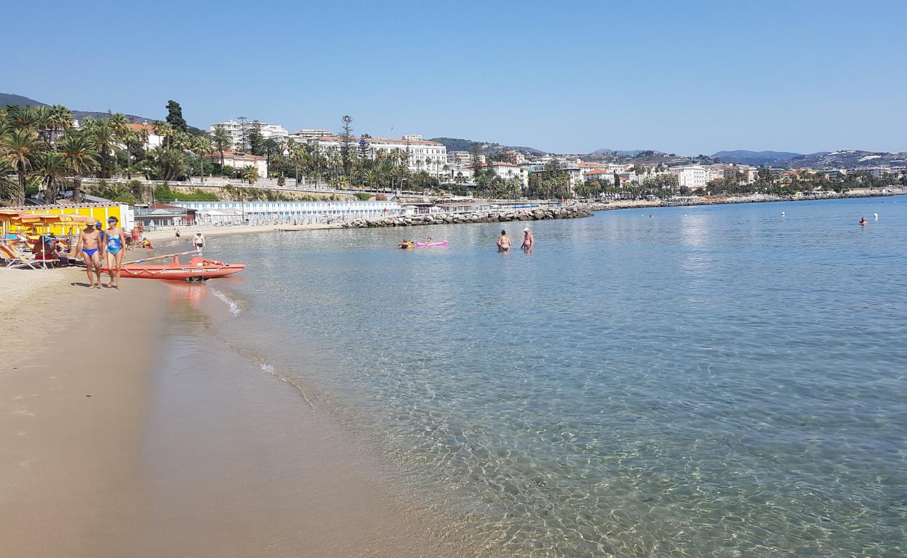 Photo of San Pancrazio beach with brown sand surface