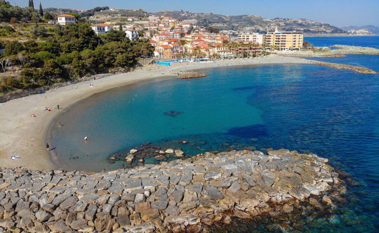 Photo of St. Lorenzo al Mare beach with brown sand surface