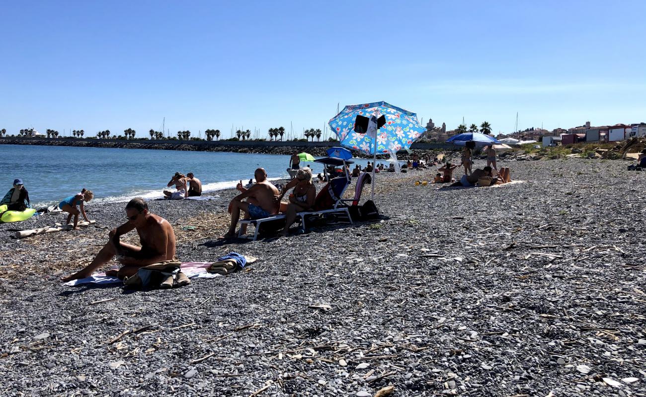 Photo of Parco Urbano beach with gray fine pebble surface