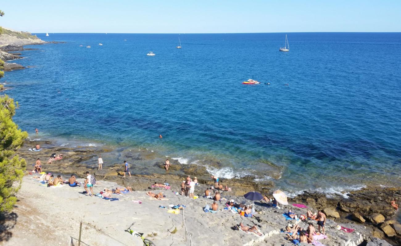 Photo of Le Ciapellette beach with rocks cover surface