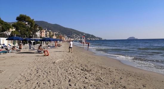 Alassio beach