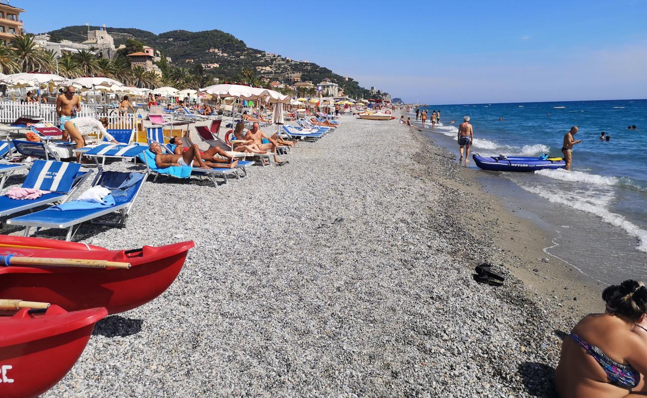 Photo of Spiaggia libera Attrezzata with black sand & pebble surface