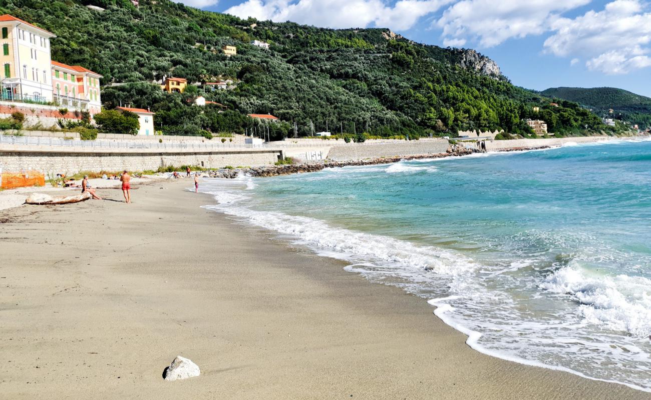 Photo of Spiaggia di Selva with brown sand surface