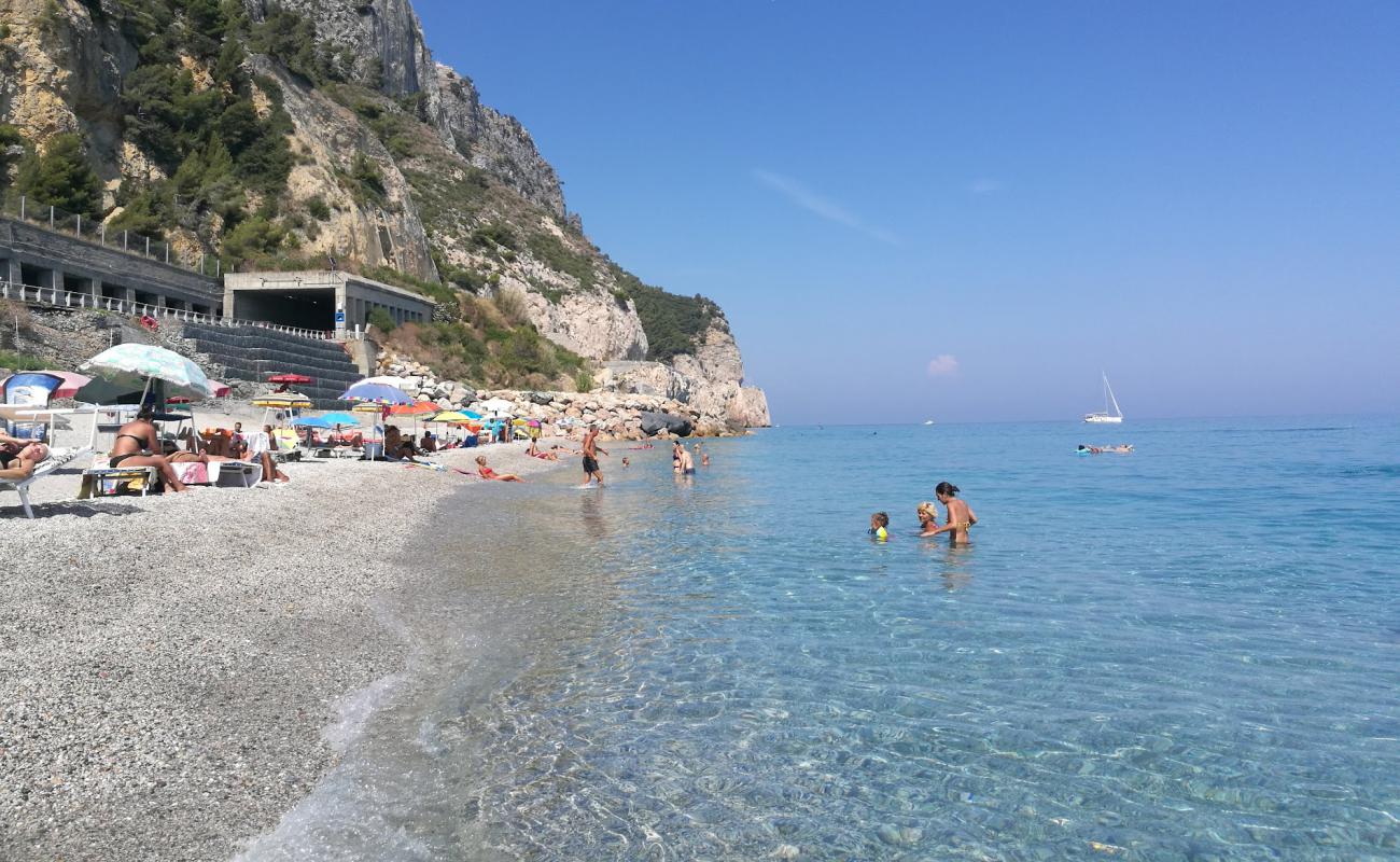 Photo of Spiaggia del Malpasso with brown fine pebble surface