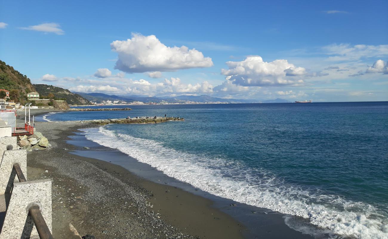 Photo of Spiaggia Olanda with black sand & pebble surface