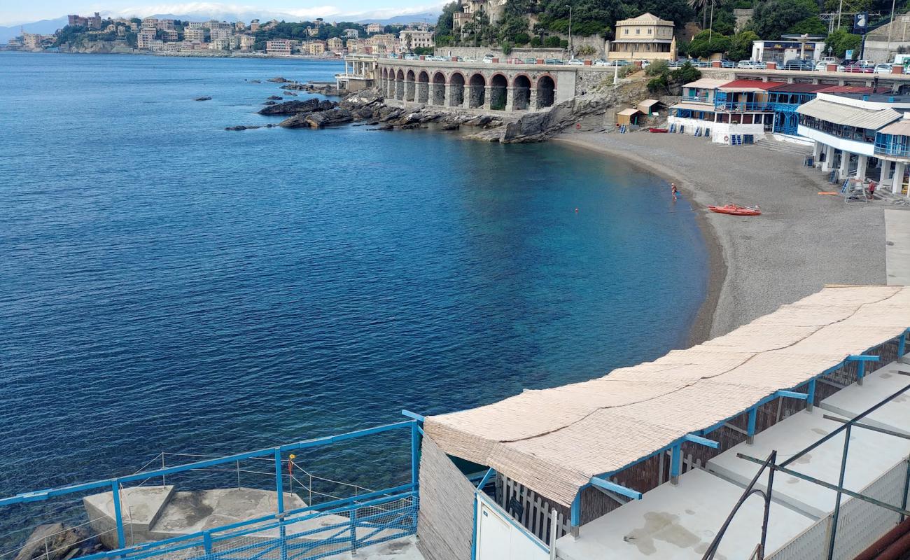 Photo of Maggio beach with gray pebble surface