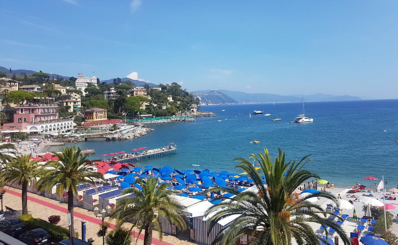 Photo of Spiaggia Santa Margherita Ligure with gray sand &  pebble surface