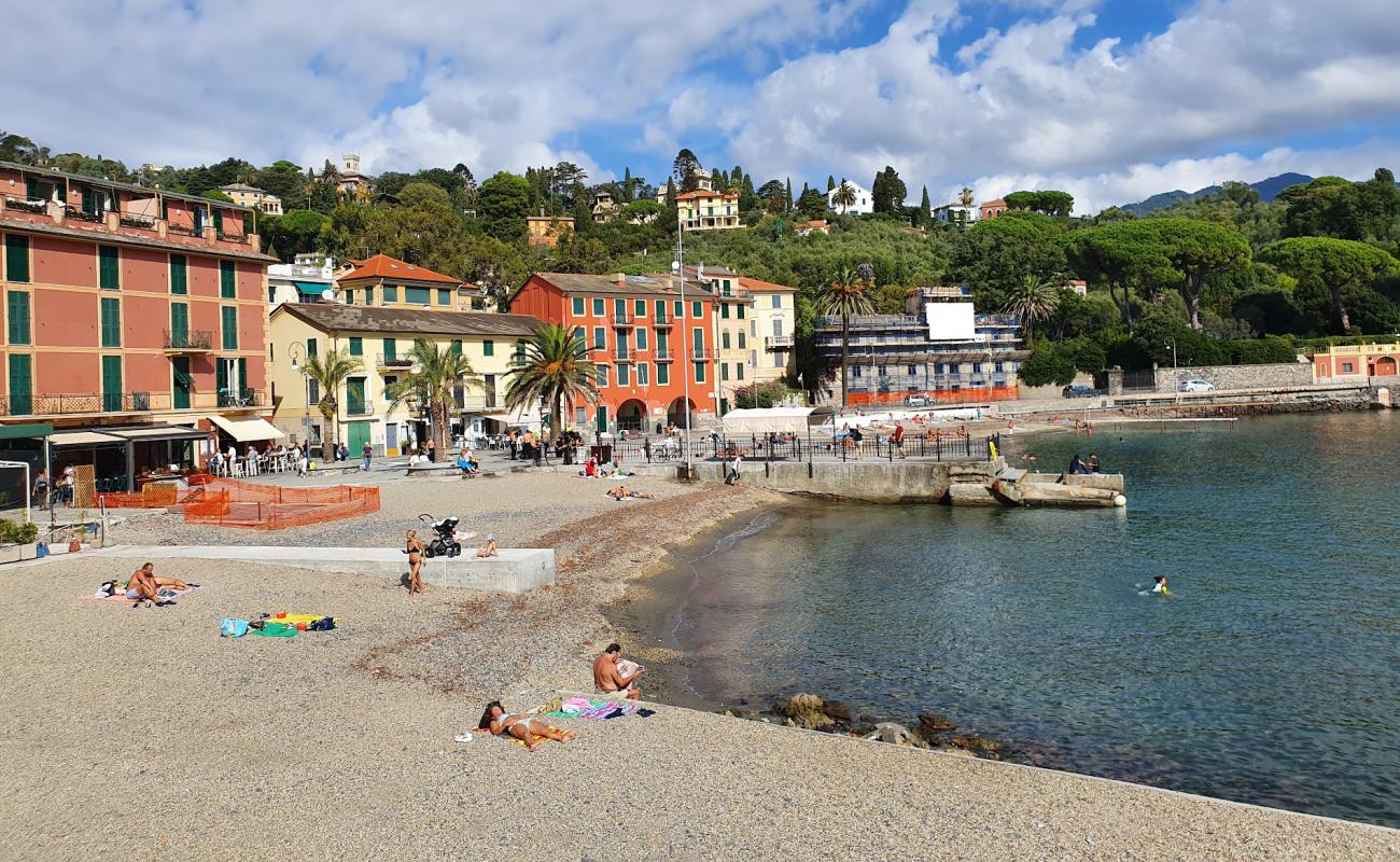 Photo of Spiaggia Travello with gray fine pebble surface