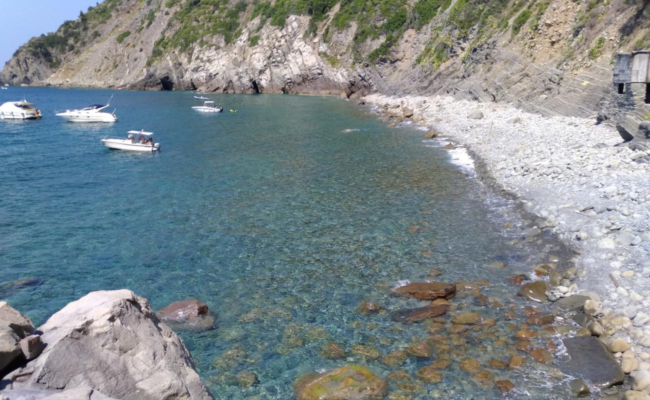 Photo of Spiaggia del Nacche with gray pebble surface