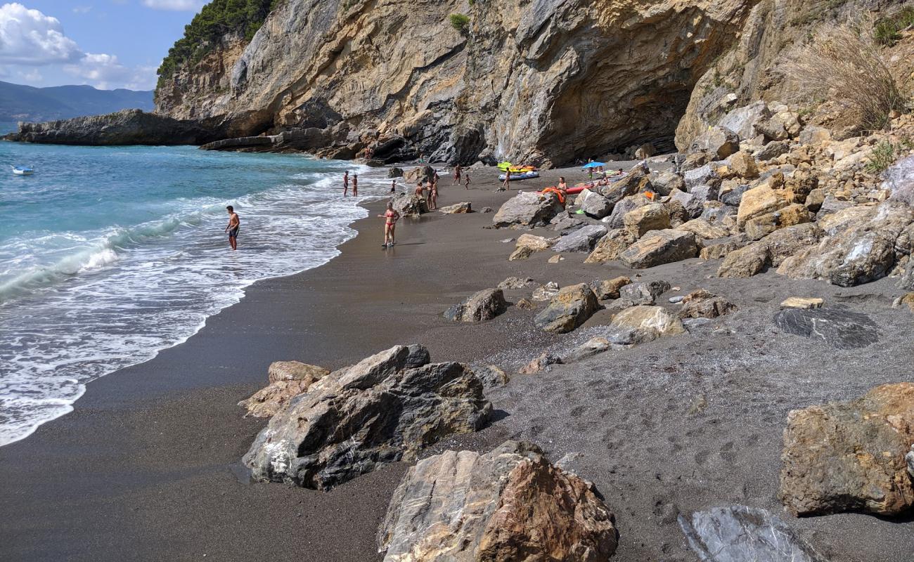 Photo of Spiaggia del Groppolo with brown sand surface