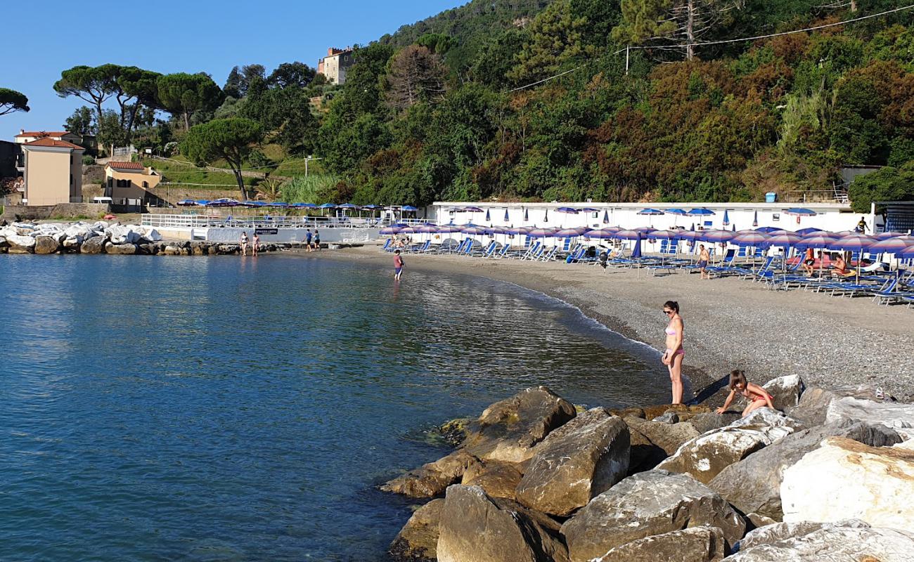 Photo of Spiaggia della Sanita with brown sand surface