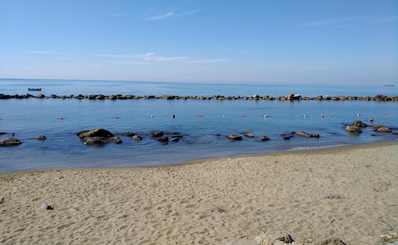 Photo of Ostello beach with brown sand surface