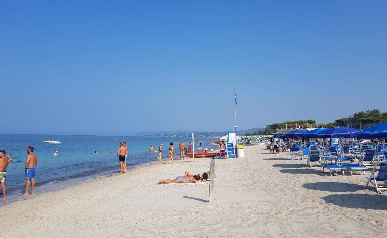 Photo of Spiaggia Pietrabianca with bright fine sand surface