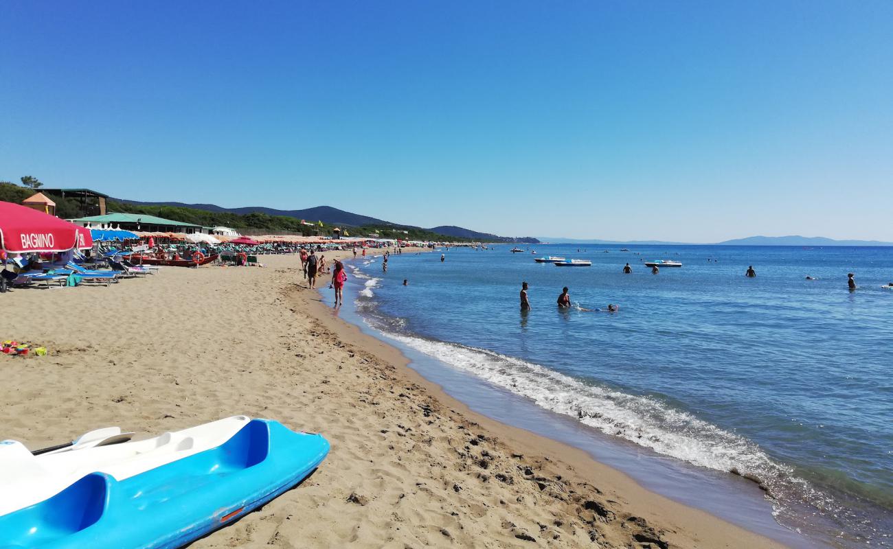 Photo of Rocchette Beach with brown sand surface