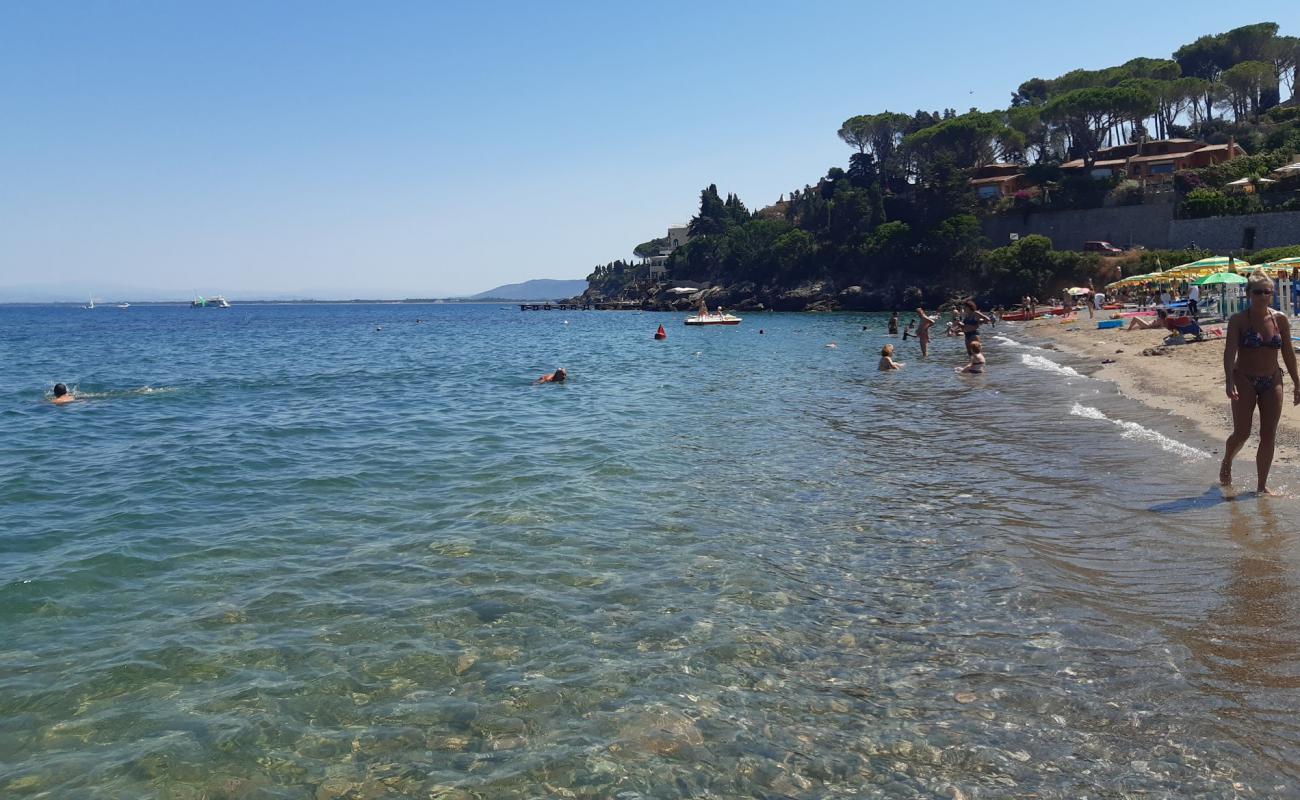 Photo of Pozzarello beach with black sand & pebble surface