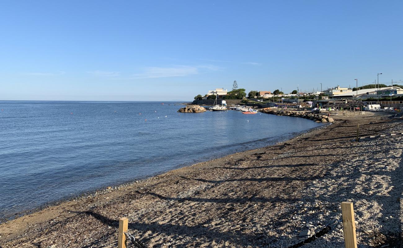 Photo of Little paradise beach with gray pebble surface