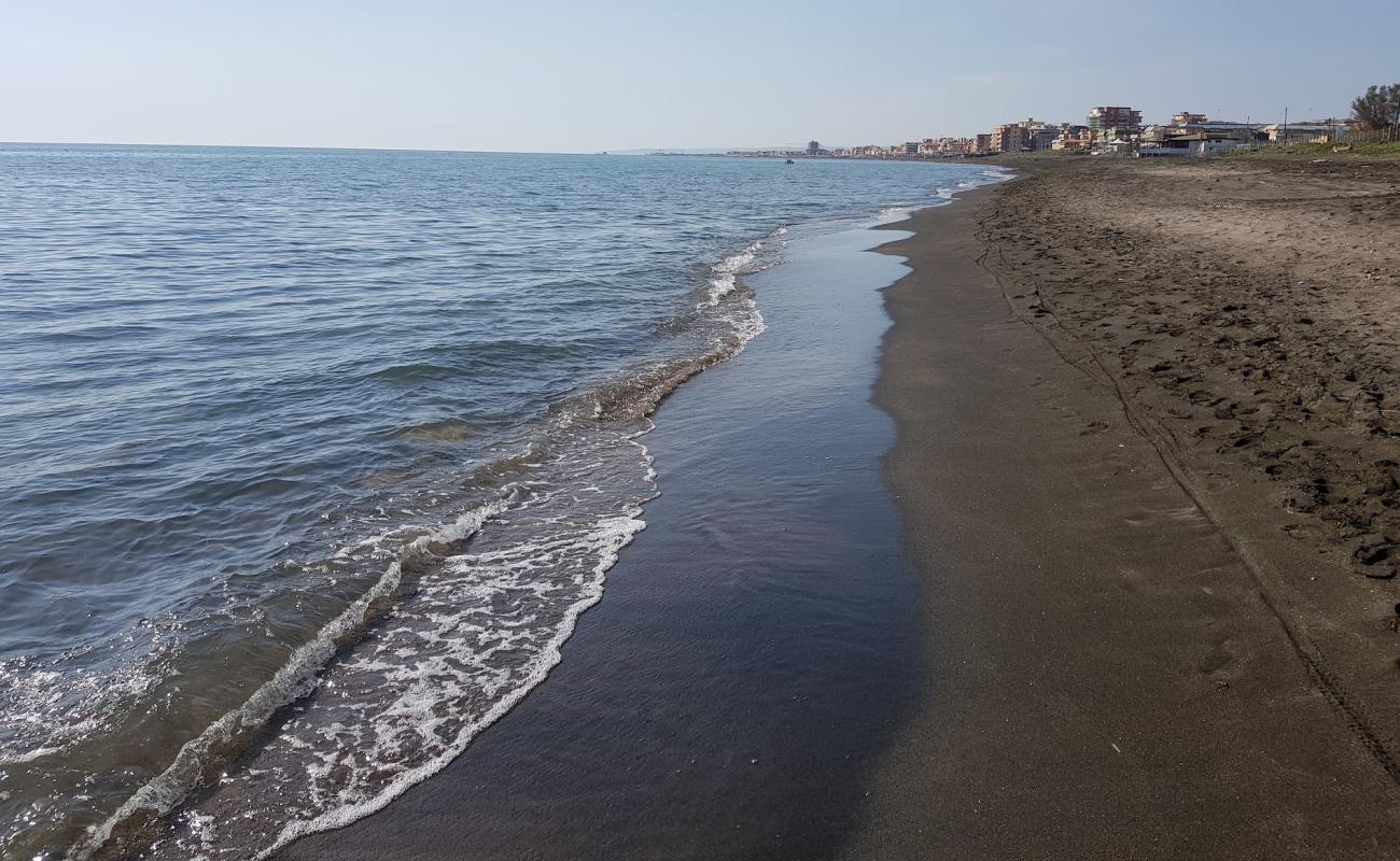 Photo of Bau Beach Ladispoli with brown sand surface