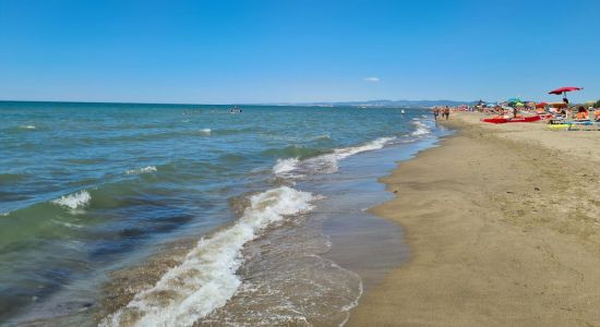 Libera di Fregene beach