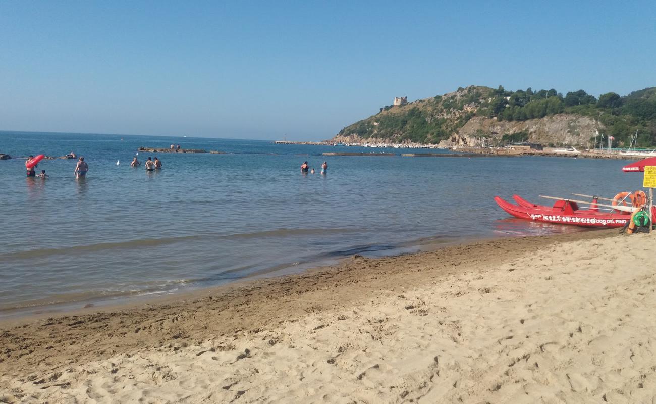 Photo of Scauri beach with brown sand surface