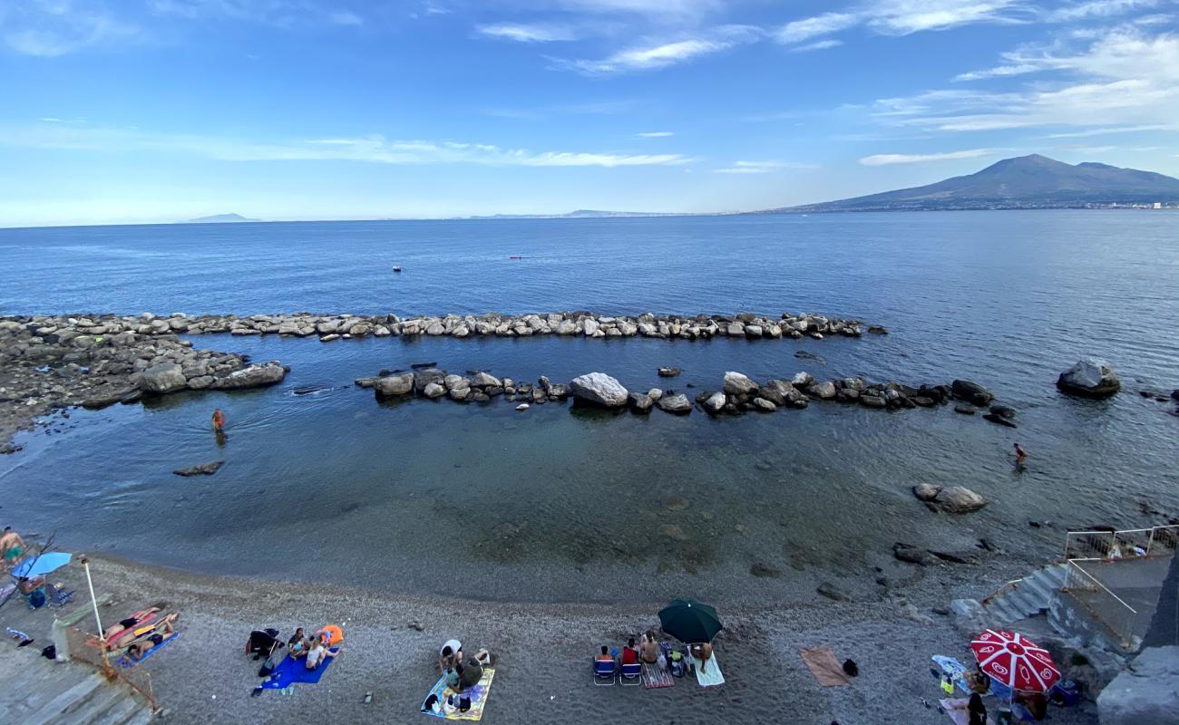 Photo of Stone beach II with gray fine pebble surface