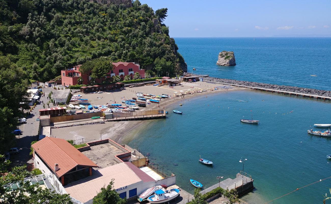 Photo of Spiaggia Vico Equense with gray sand &  pebble surface