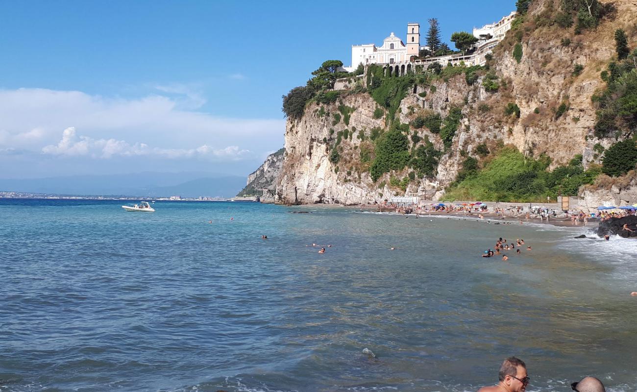 Photo of Vico Equense beach II with gray sand &  pebble surface