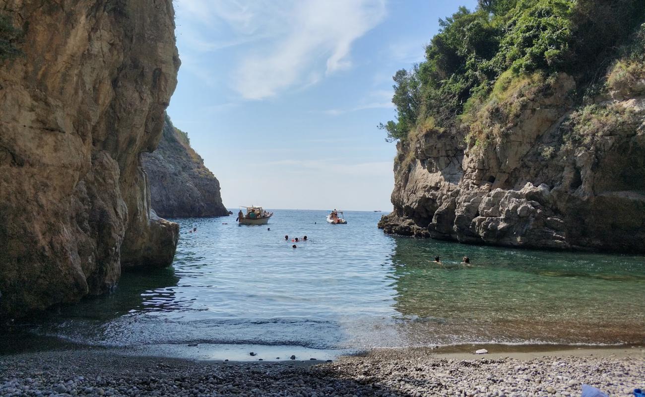 Photo of Fiordo di Crapolla backed by cliffs