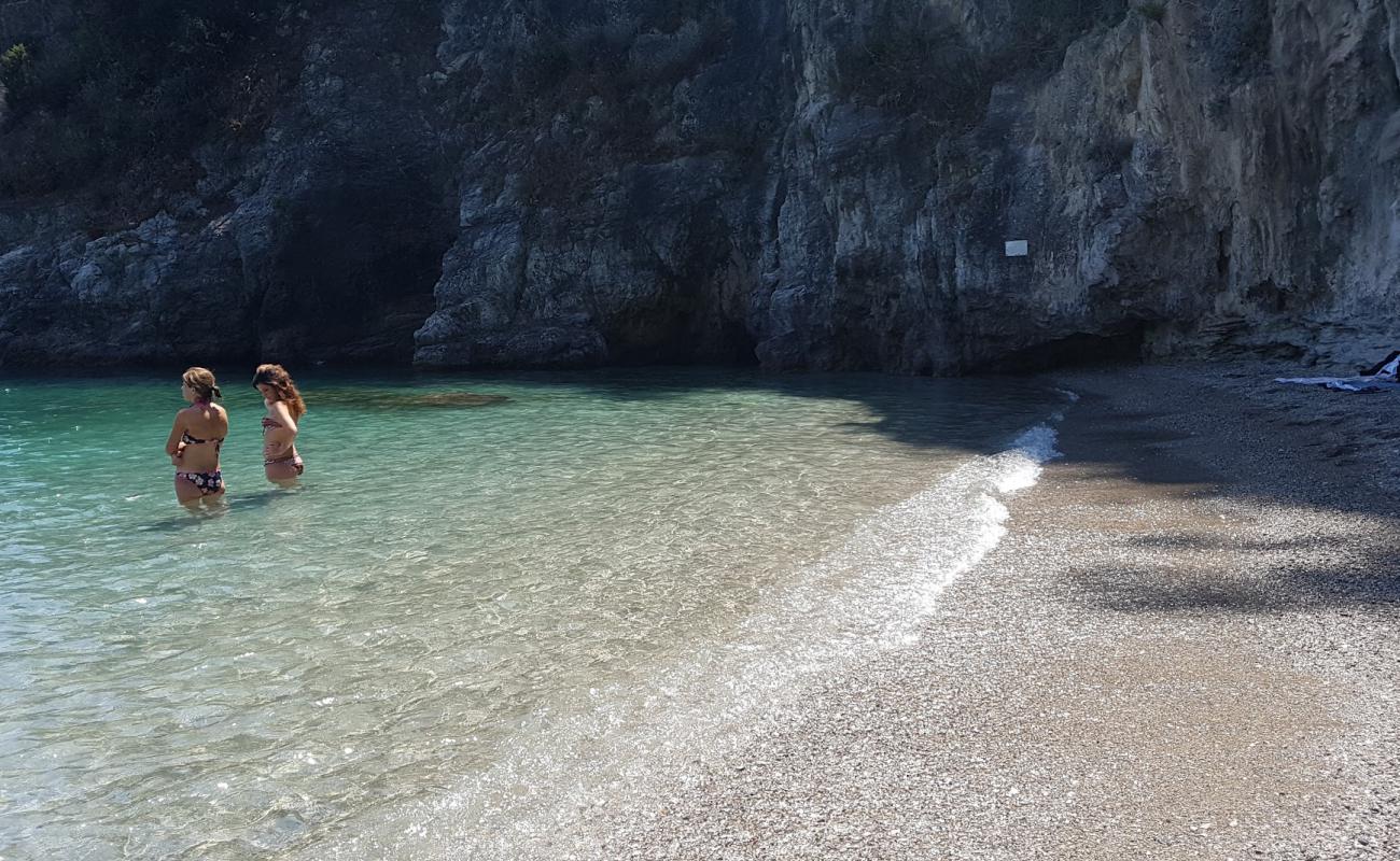 Photo of Spiaggia dei Limoni with gray fine pebble surface