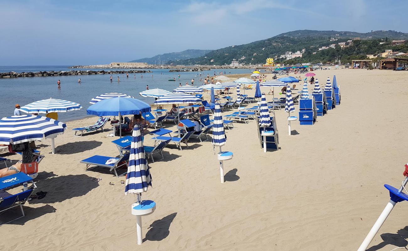 Photo of Marina di Casal Velino Beach with bright sand surface