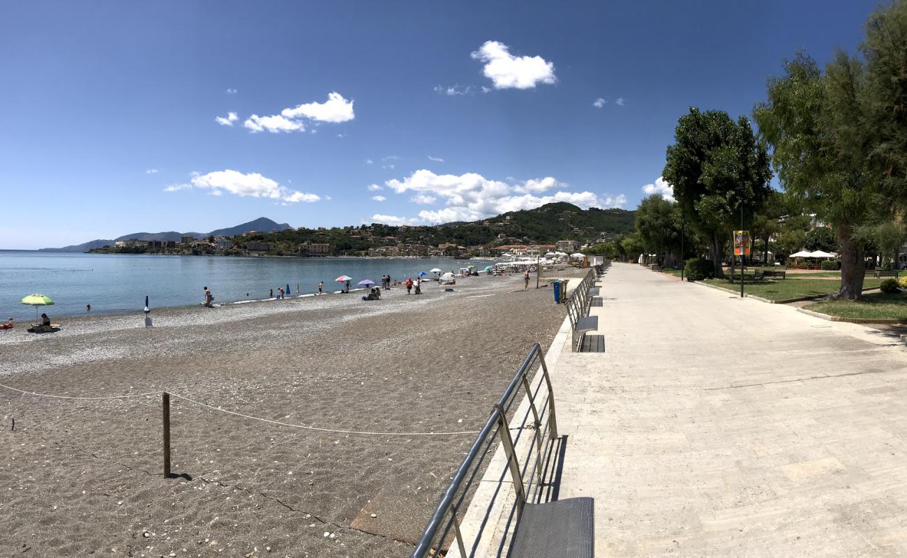 Photo of Sapri beach with brown pebble surface