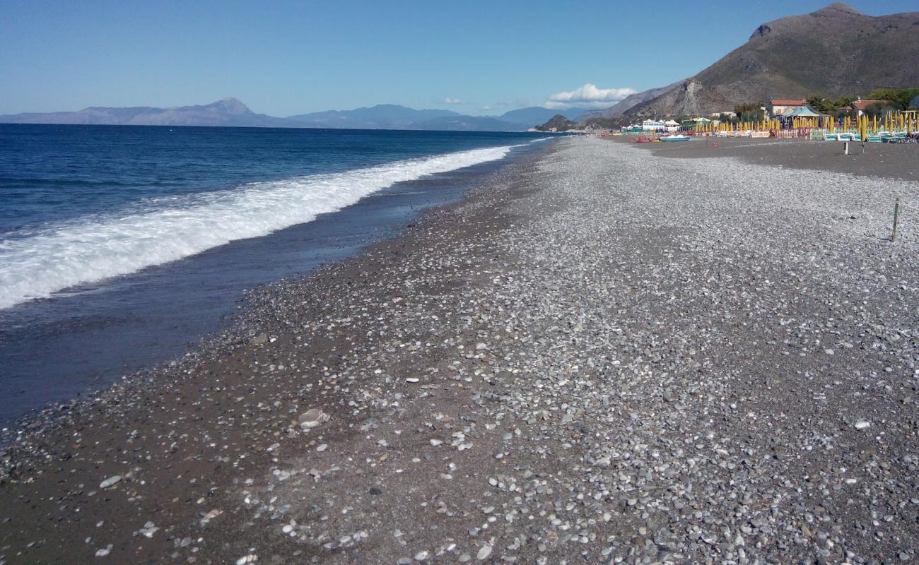 Photo of Spiaggia di Tortora with black sand & pebble surface