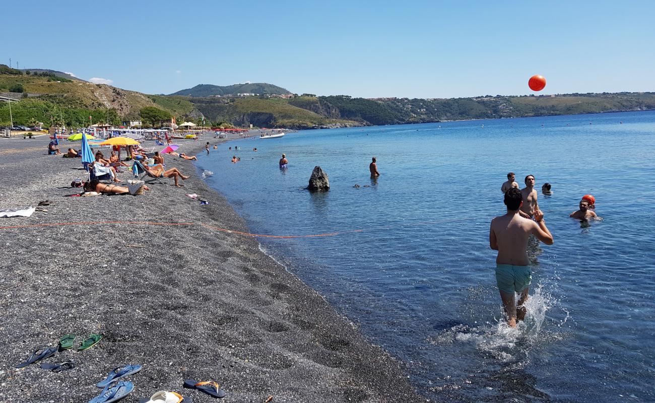 Photo of Spiaggia Fiuzzi with gray fine pebble surface