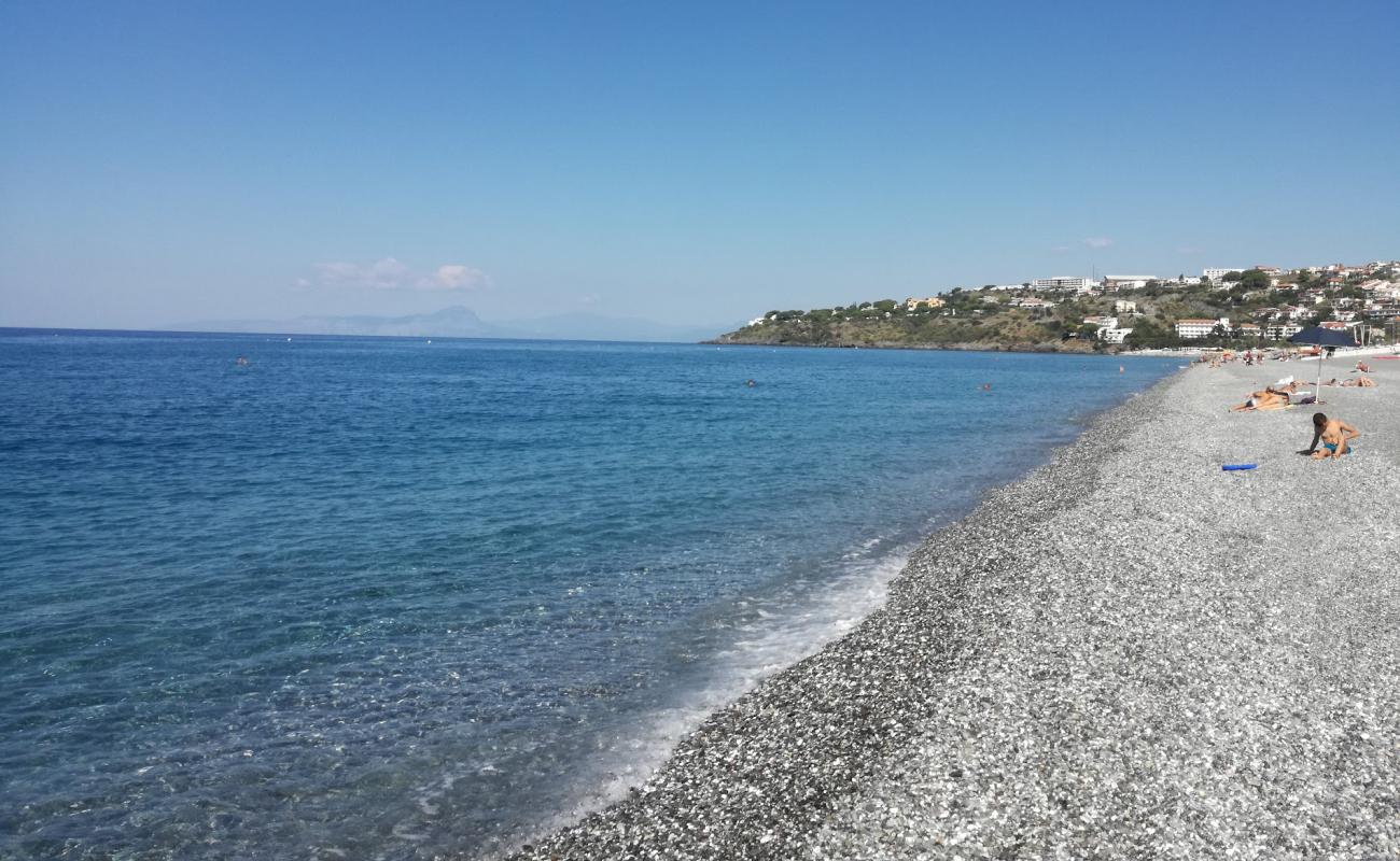 Photo of Scalea Beach with gray sand surface