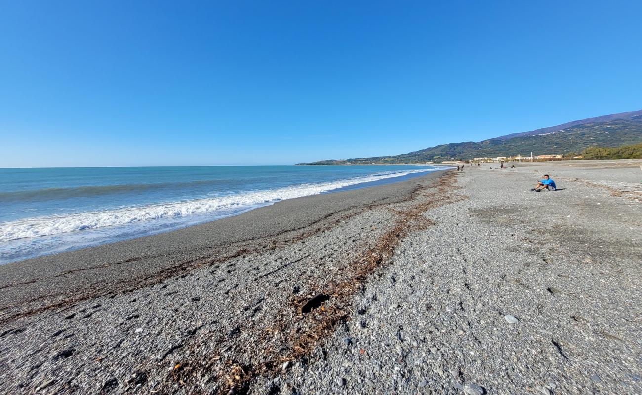 Photo of Spiaggia Cafarone with gray fine pebble surface