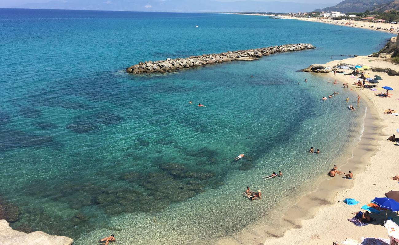 Photo of Pizzo beach II with bright sand surface