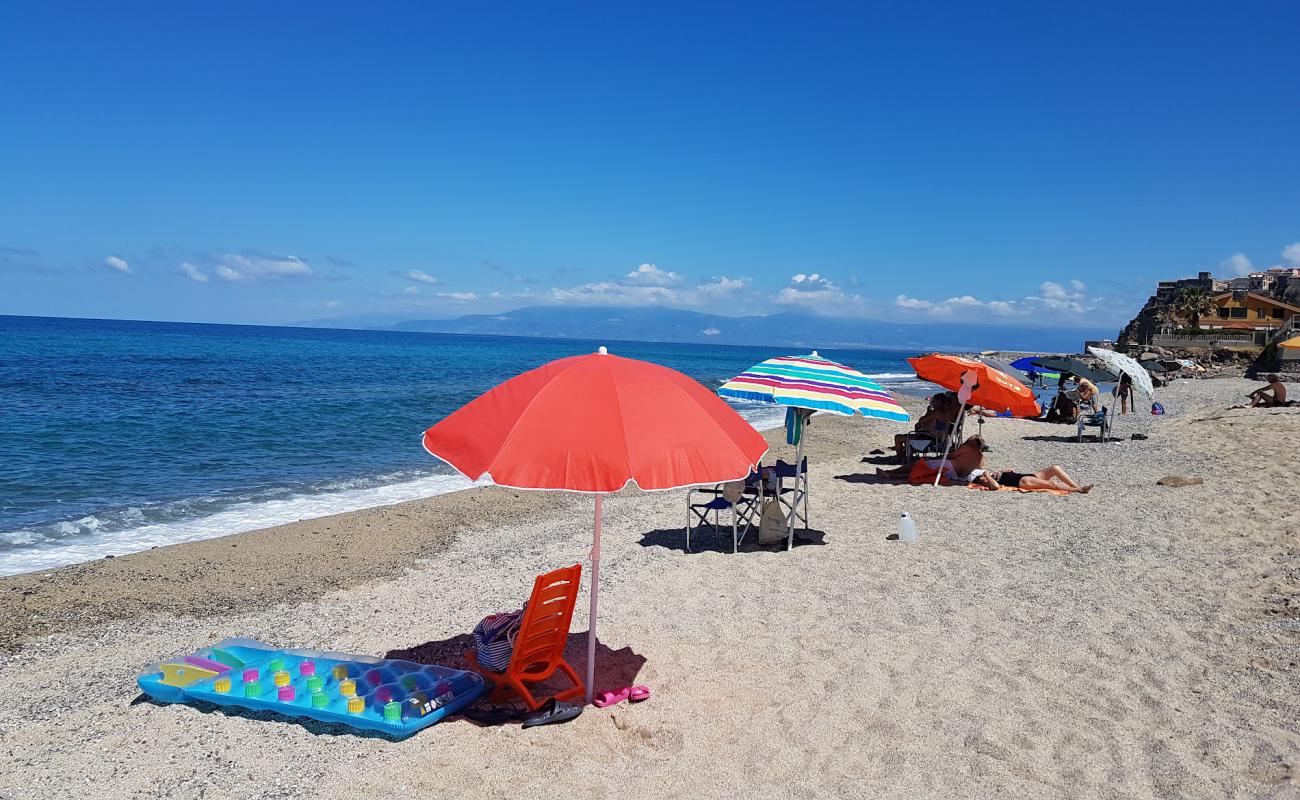 Photo of Station Land Pizzo beach with brown sand surface